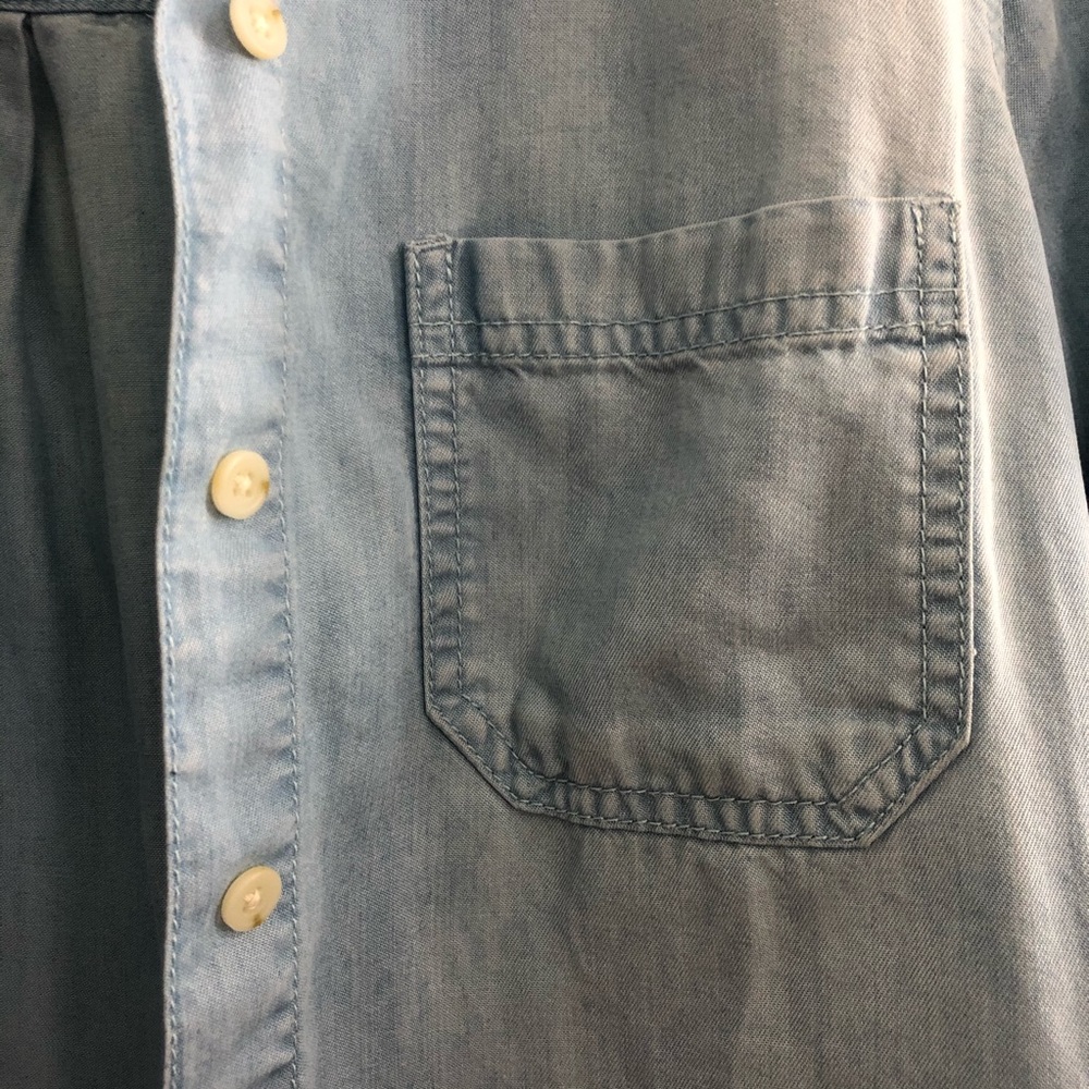 Mossimo Supply Co. Chambray Button Up - Picture 4 of 7